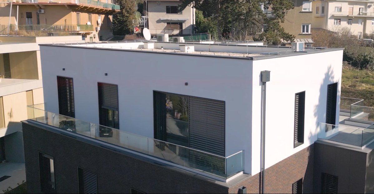 Areco usluge — dovršena moderna zgrada s krovnom terasom, Zagreb